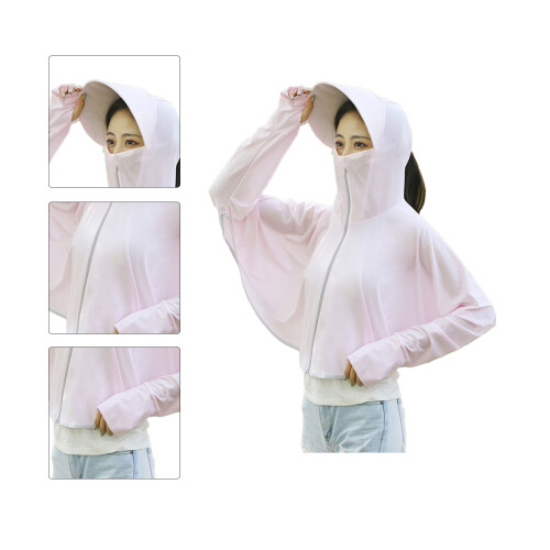 Hooded Sun Jacket L for Women