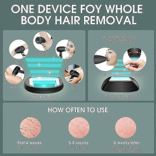 Hair Removal Device with Ice Cooling System 2