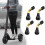 Conjunto de 8 válvulas de pneu com encaixe de ângulo reto em borracha e latão, compatíveis com scooters elétricas e M365. 4
