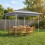 Outsunny Carpa Plegable Gris 352 x 352 x 278 cm 2