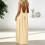 Women's Spaghetti Strap Backless Loose-fitting-dark green XL 2