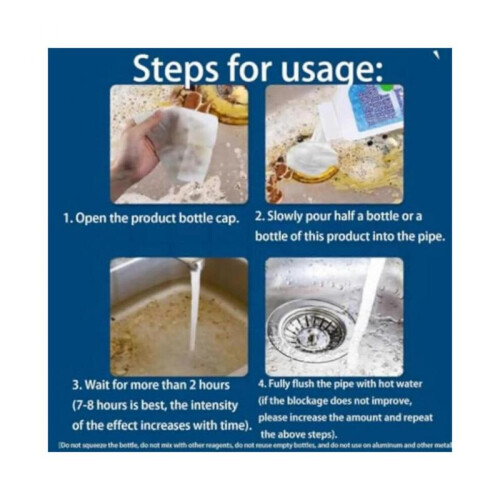 (1PC) (1PC) 1/2/3PCS Liapu Powerful Pipe Dredging Agent,Pipeline Dredging Agent for Kitchen Toilet 2
