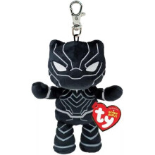 TY Beanie Babies Key Clips Black Panther