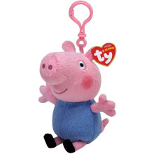 TY Beanie Babies Key Clips George Pig