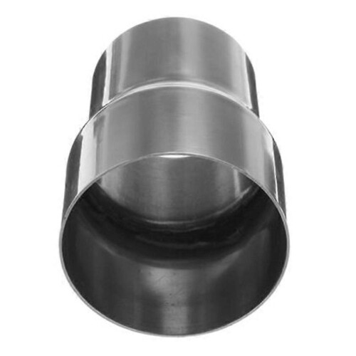 Adaptador redutor de conector de tubo de escape padrão em aço inoxidável de 3 polegadas para 2,5 polegadas de diâmetro externo 2