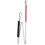 Aluminum Folding Cane 4-Sec Folding Cane with Rolling Tip  compatible with  Blind Walking Stick 5