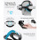HELLCOOL Head Strap with 10000mAh Battery Pack Cables for Meta Quest 3S/3/2,Adjustable Elite Strap Replacement Intended for Quest Head Strap 4