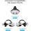 HELLCOOL Head Strap with 10000mAh Battery Pack Cables for Meta Quest 3S/3/2,Adjustable Elite Strap Replacement Intended for Quest Head Strap 6