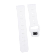 Football Silicone Watch Band White