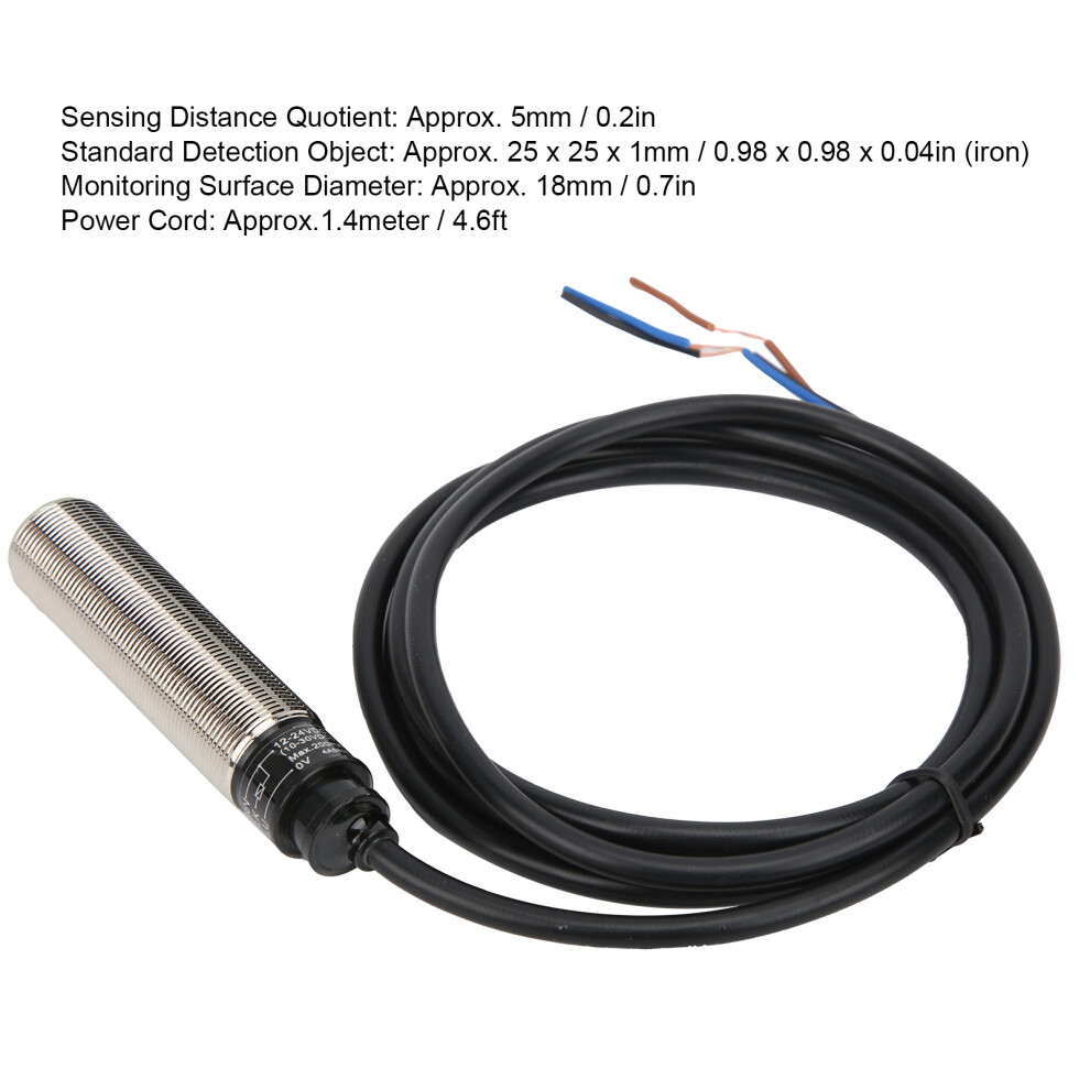 BERM Cylindrical Detection Sensor 10-30V DC