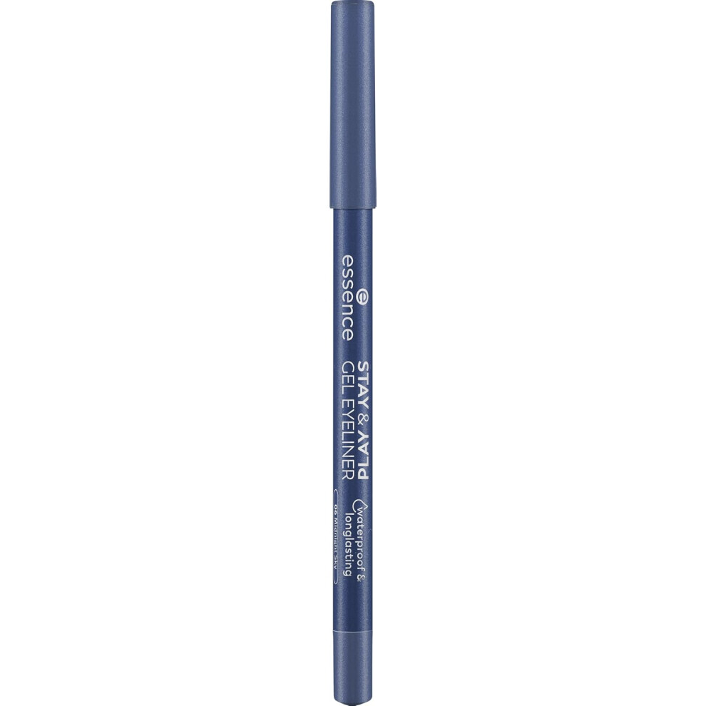 Essence Not,Specified | Stay & Play Gel Eyeliner | Super Soft Gel-Like Texture | Waterproof & Longlasting | Vegan & Cruelty Free (10 | Mystic Blue)