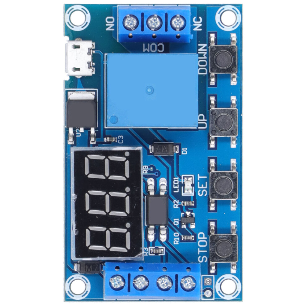 Micro Usb Powered Programmable Relay Module 7444352145010