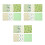 21Stk Patchworkstoff Baumwolle Bunt DIY Handwerk 3