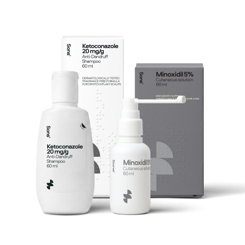 Sons Ketoconazole Shampoo & Sons Minoxidil 5%