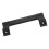Black Double Sided Barn Door Handle Universal Fit 11