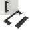 Black Double Sided Barn Door Handle Universal Fit 17