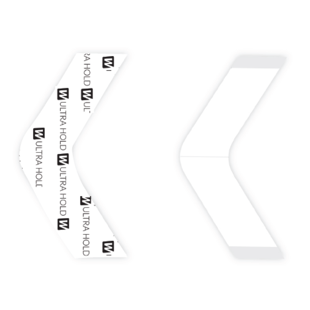 Walker Tape Unisex Clear Ultra Hold Tape Contours - B, 36 Pack