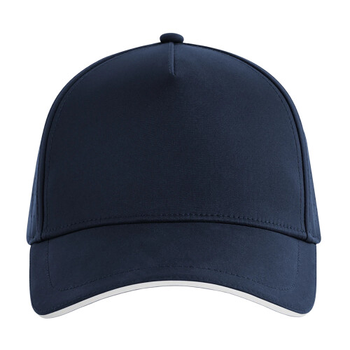 (One Size, Navy/White) Beechfield Accelerate Baseball Cap 2