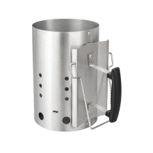 KCT Outdoor Charcoal Starter BBQ Quick Chimney Starter with Safety Handle - Extra Large