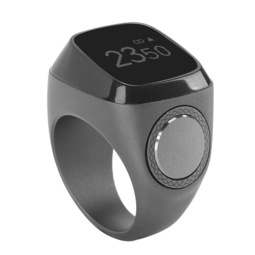 Smart Zikr Ring 20mm Dark Green
