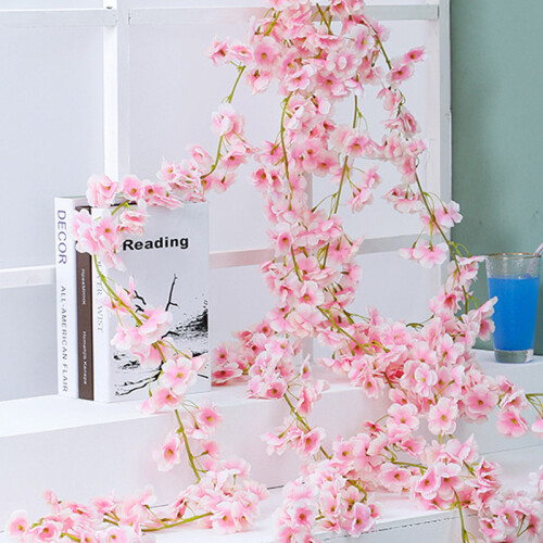 Künstliche Sakura-Girlande flexible Ranke 1,8m 2
