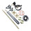 25.5in Go Kart Rear Axle Kit Rugged 1