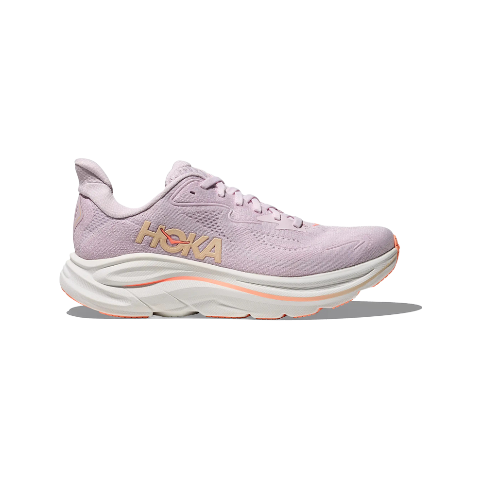 Hoka Clifton 10 Lilac Cream/Tangerine Glow Uk 4