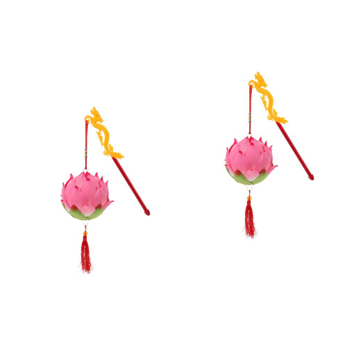 2 Sets Lotus Chinesischer Leuchte 2