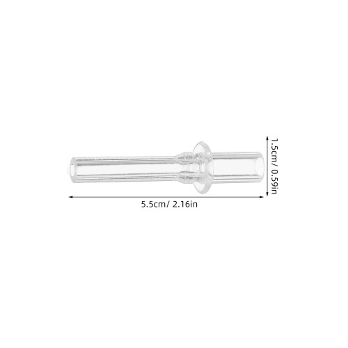 10Stk Wiederverwendbare Silikon Aufsätze Transparent Kinder 1
