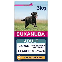 Eukanuba Complete Dry Dog Food for Adult Large and Giant Breeds with Fresh Chicken 3 kg