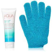 Aqua Beauty, Ocean Fresh Salt Scrub + Polishing Glove System - Body Benefits