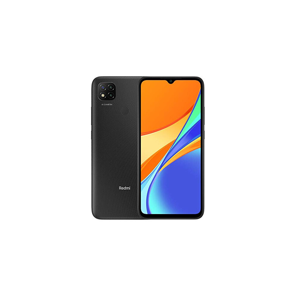 Xiaomi Redmi 9C - Smartphone 32Gb, 2Gb Ram, Dual Sim, Midnight Grey (Renewed)