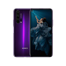 HONOR 20 Pro Smartphone Dual-SIM, 8GB + 256GB 3D Curved Glass Mobile phone 48MP AI Quad Camera, Kirin 980 AI CPU, Android 9.0 Google Play & NFC, - Refurbished