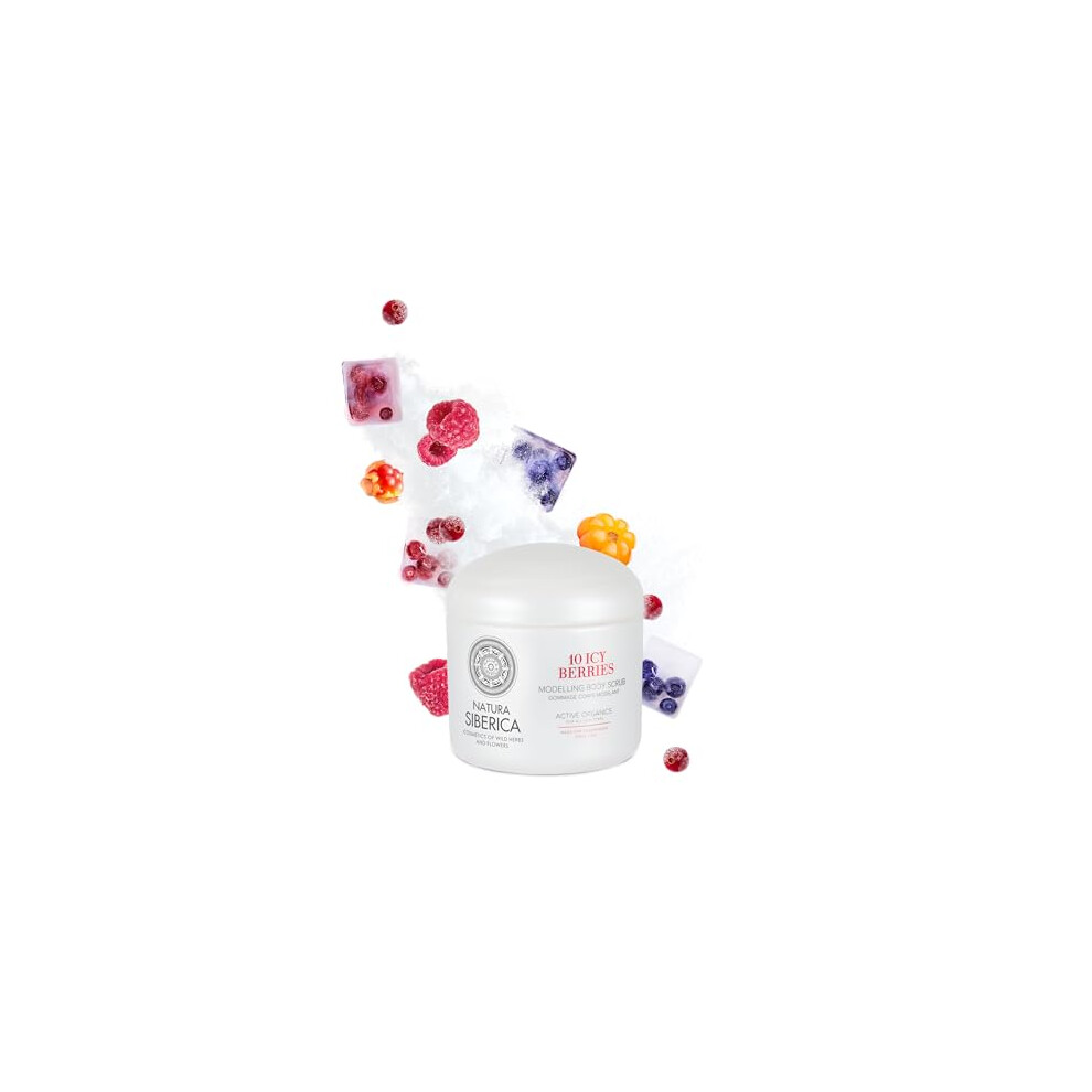Natura Siberica Icy Berries Copenhagen Body Scrub For All Skin Types 370 Ml