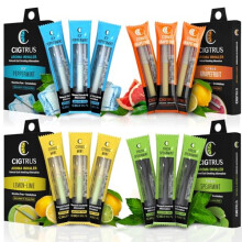 Cigtrus Smokeless Air Inhaler - Tobacco-Free, Nicotine-Free, & Non-Electric | Oral Fixation Relief Aid | Habit Replacing Breathing Stick | (Multi