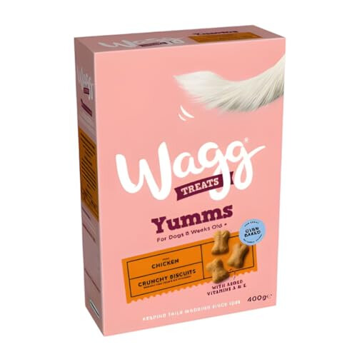 Wagg Wagg Mmm's Dog Biscuits with Chicken, 400 g