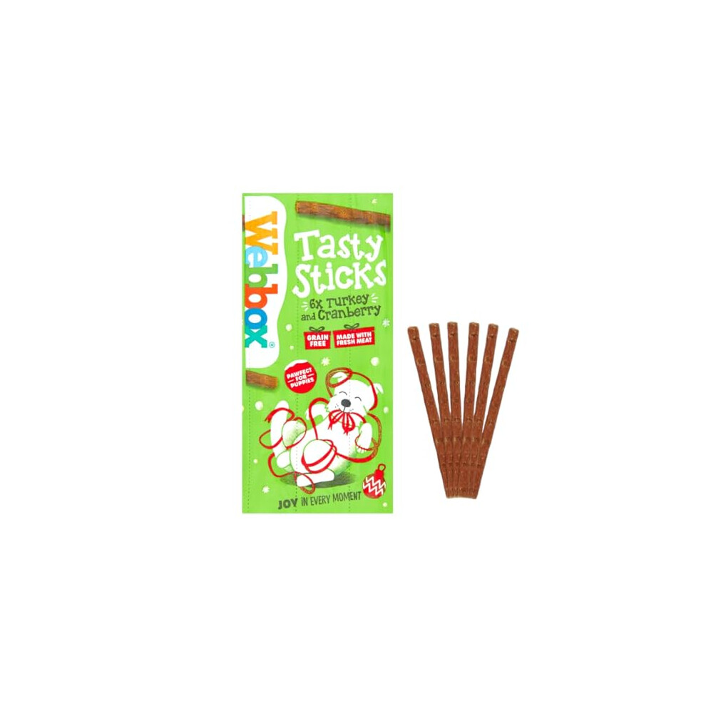 Webbox Dog Sticks Turkey And Cranberry, 30 G