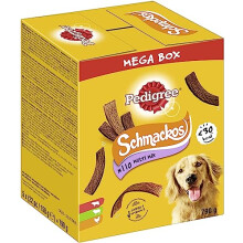 Pedigree Schmackos Multi Mix 110 Strips Dog Treats Beef, Poultry and Lamb Mega Box