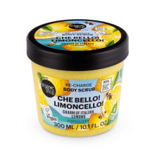 Organic Shop Che Bello! Limoncello! Re-Charge Body Scrub. Charm of Italian lemons, 300ml