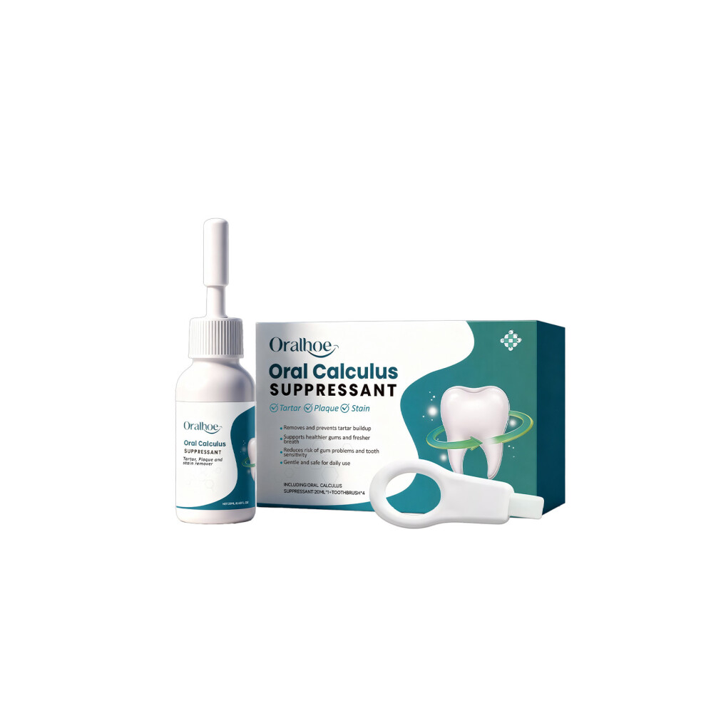 ORALHOE Teeth Freshening Kit Daily after-meal tooth gap cleaning, brightening and refreshing care products