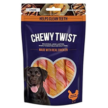 Rosewood Chewy Twists Kip, 115g