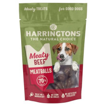 Harringtons Meaty Beef Meatballs Dog Treats 70g