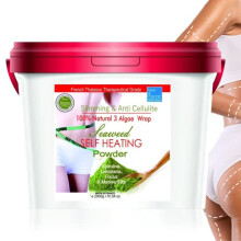 bleu & marine Bretania - Detoxifying Self-Heating Seaweed Body Wrap | For Inch-Loss and Weight Control | Easy to Use | Salon-Quality Home Treatment |