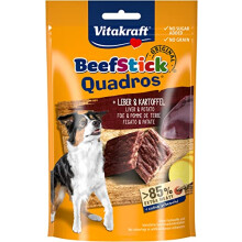 VITAKRAFT Beef Stick Quadros Cheese - dog treat - 70 g