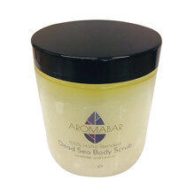 Lavender & Lemon Dead Sea Salt Hand & Body Scrub 400g 100% Natural Packed with Minerals and nutrients for Men or Women