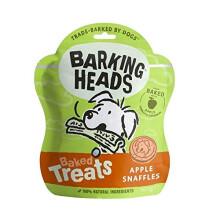 PETFOOD UK Barking Heads Apple Snaffles Baked Treats (formally Bailey B