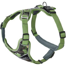 HUNTER Divo Camouflage Harness Ergonomic 5-Way Adjustable with Aluminium Buckles Breathable Padded 3M Scotchlite Reflective Size M