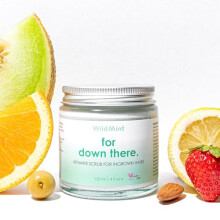 WildMint Intimate Scrub for down there| Ingrown Hairs, Razor Bumps, Hyperpigmentation |Natural Bikini Line Exfoliator for Shaving Rouitine| Removes