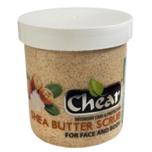 Chear Shea Butter Face & Body Scrub 16oz â“ Moisturising Exfoliating Scrub â“ Smoothing & Conditioning Body Care