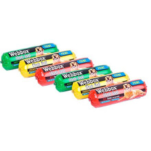 Webbox Dog Treats Prime Chub Roll Assorted Flavoured Dog Treats 720g (6 Pack)